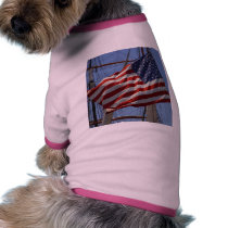 Flags American pet clothing