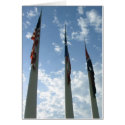 Flags @ Dallas City Hall cards by moxieann Flags @ Dallas City Hall cards