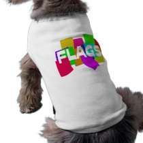 Flags pet clothing by tshirtmeshirt Flags pet clothing