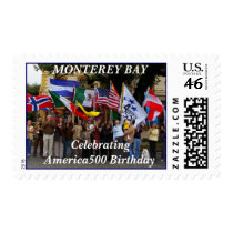Flags - MONTEREY BAY Postage Stamp