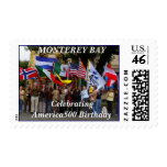 Flags - MONTEREY BAY postage