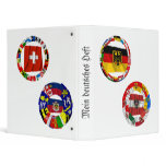 Flags of the German Speaking Lands 3 Ring Binder