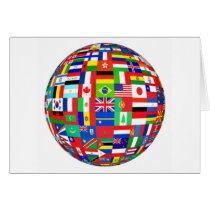 Flags of the World Greeting Cards