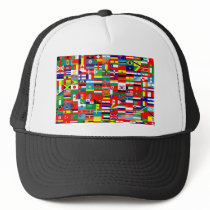 FLAGS OF THE WORLD MESH HATS