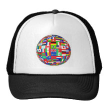Flags of the World Hat