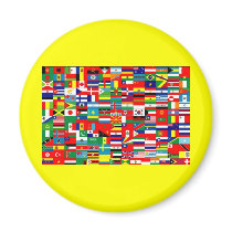 FLAGS OF THE WORLD MAGNETS