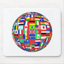 Flags of the World Mouse Pad