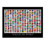 Flags of the world - Postcard