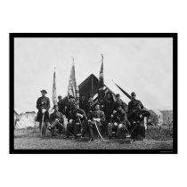 Flags & Officers near Washington, DC 1863 posters by lc_civilwar Flags & Officers near Washington, DC 1863 posters