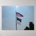 Flags over Florence poster