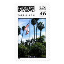 Flags @ San Diego Zoo, San Diego Zoo postage
