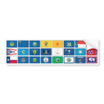 Flags Series - #2 Bumper Sticker