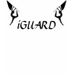 flagsihlouette, flagsihlouette, iGUARD t-shirts