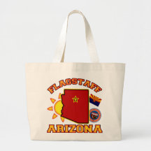 Flagstaff, Arizona Canvas Bags