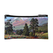 Flagstaff Arizona San Francisco Peaks Cosmetic Bag