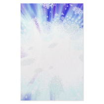 Flake Burst stationery