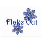 Flake Out Post Card