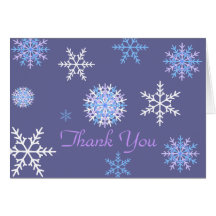 Flakey Thank'Ye Cards