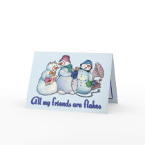 Flaky Friends cards