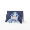 Flaky Snowman Card by suncookiez Flaky Snowman Card