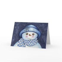 Flaky Snowman Card by suncookiez Flaky Snowman Card