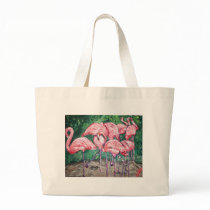 "Flamboyant Flamingos" bags