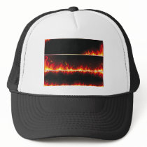 flame#1 trucker hat