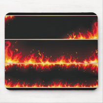 flame#1 mouse pad