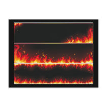 flame#1 post card