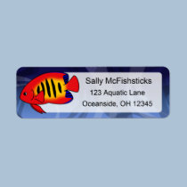 Flame Angelfish labels