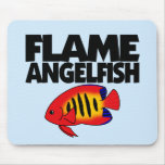 Flame Angelfish Mousepad