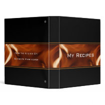 Flame Banner Recipe Book Binders
