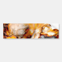 Flame bumper stickers