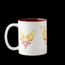 flame butterfly Mug by webunicorn flame butterfly Mug