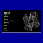 Flame Circle 3 Abstract Digital Black Backgrounds business cards