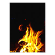 Flame Custom Invitations
