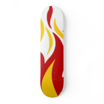 flame - dark red skateboards