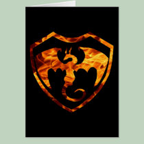 Flame dragon 3 cards