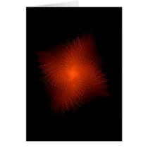 Flame Flower Card