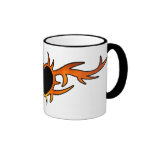 Flame Heart Tattoo Coffee Mug