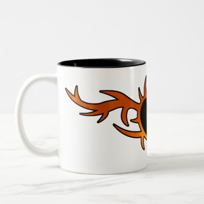 Flame Heart Tattoo Coffee Mug by bonfire46