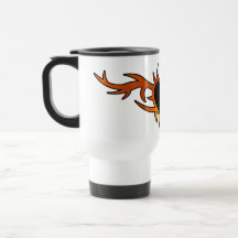 Flame Heart Tattoo Mug
