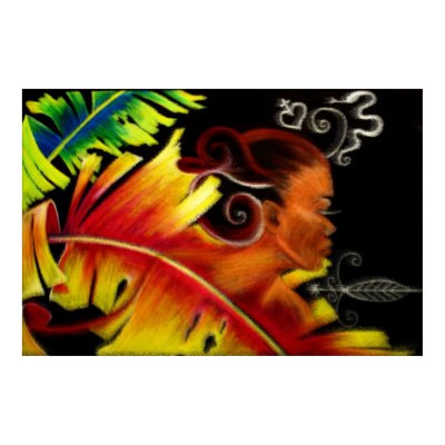 Flame II Water Posters by haitianart
