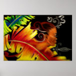Flame II Water Posters