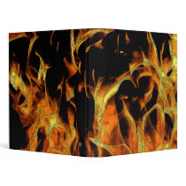 Flame in pencil binders