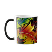 Flame - Intense Fire Mug by haitianart Flame - Intense Fire Mug