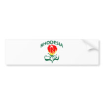 Flame Liliy Bumper Stickers