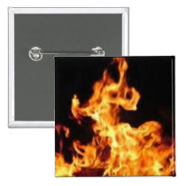 Flame novelty buttons