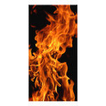 Flame Personalized Photo Card