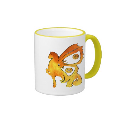 Flame Pony Coffee Mug